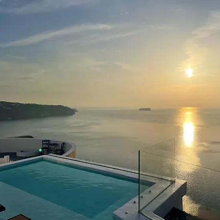 Volcano Flame Willa Megalochori (Santorini)