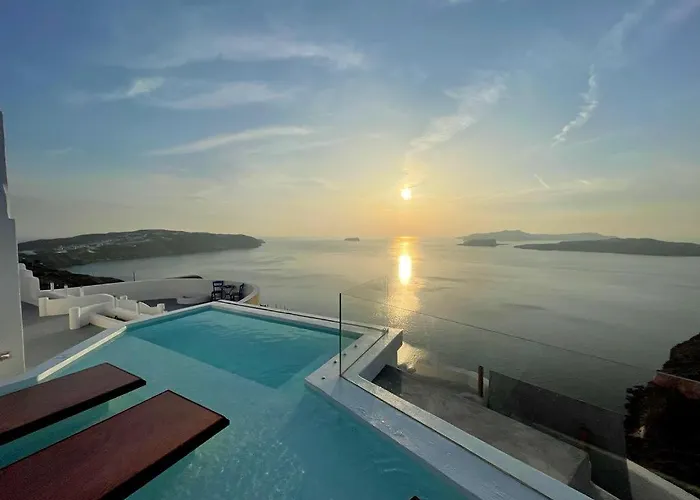 Volcano Flame Villa Megalochori (Santorini)