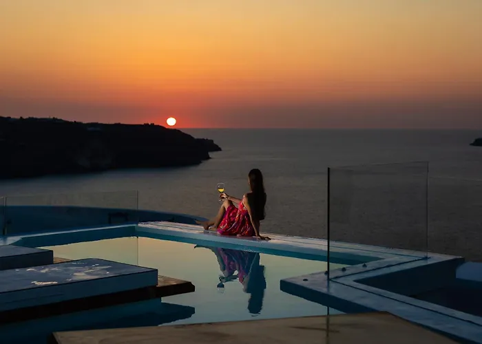 Villa Volcano Flame Megalochori (Santorini)